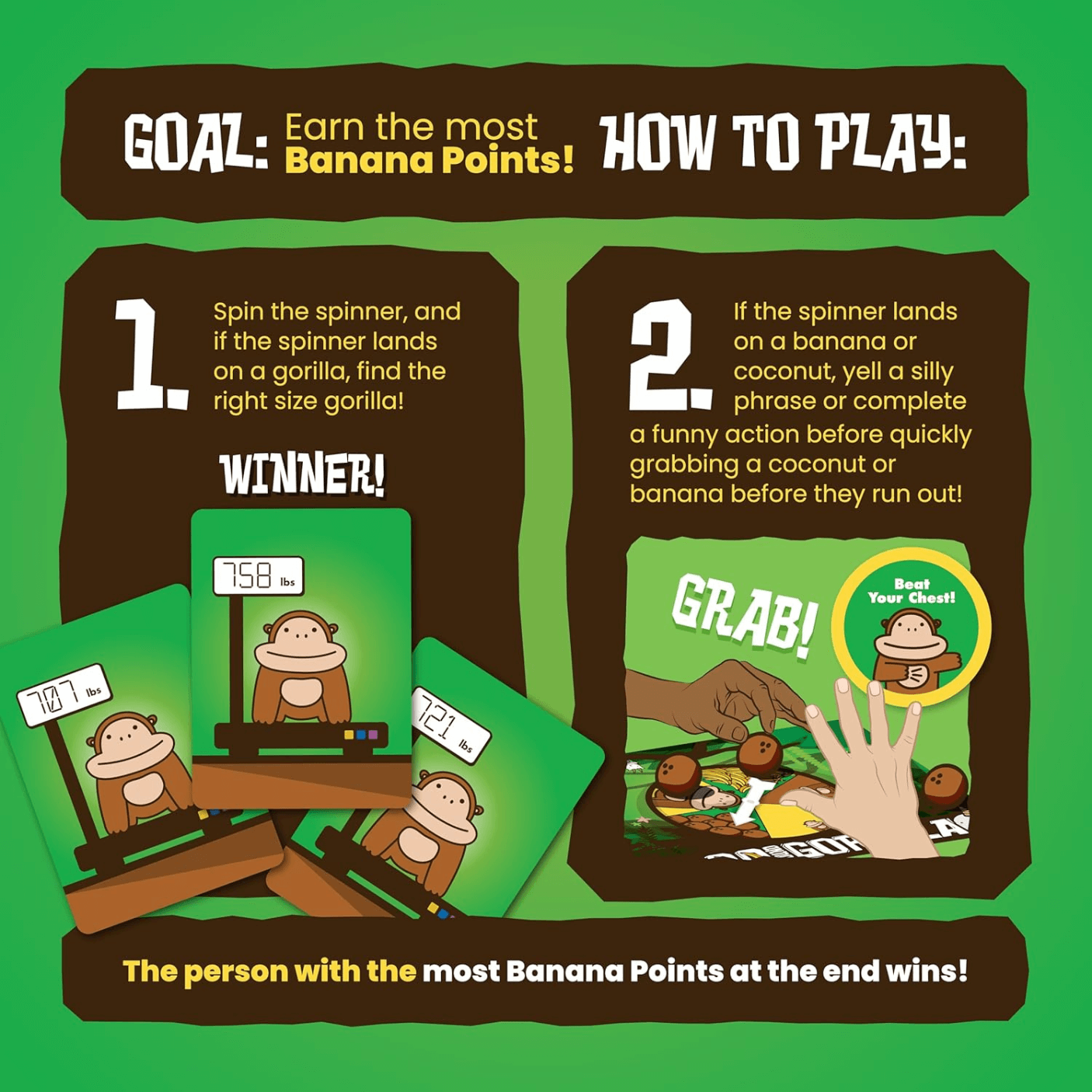 800 Pound Gorilla Board Game