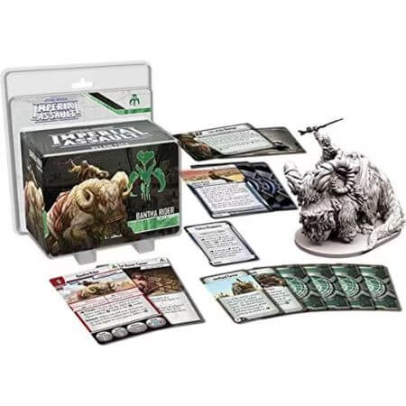 Imperial Assault Villain Pack Bantha Rider | Board Game | Ages 14+ | 2-5 Players - ALPYN Toys and Games