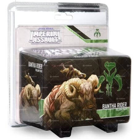 Imperial Assault Villain Pack Bantha Rider | Board Game | Ages 14+ | 2-5 Players - ALPYN Toys and Games