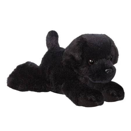 Mini Flopsies Black Labrador Dog Soft Toy - ALPYN Toys and Games