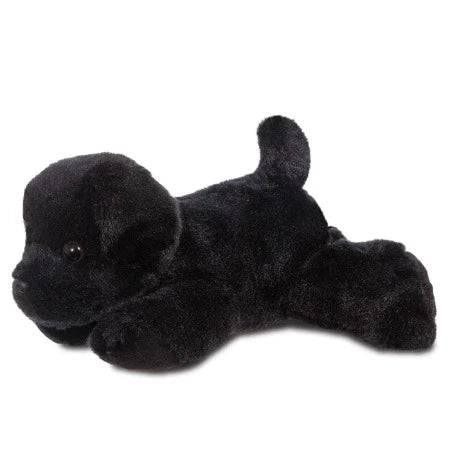 Mini Flopsies Black Labrador Dog Soft Toy - ALPYN Toys and Games