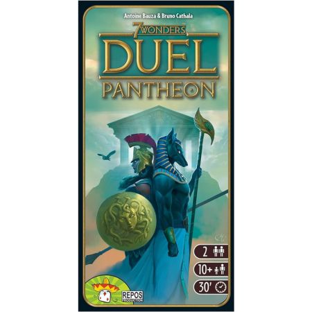 7 Wonders Duel Pantheon Expansion | Board Game | Ages 10+ | 2 Players - ALPYN Toys and Games