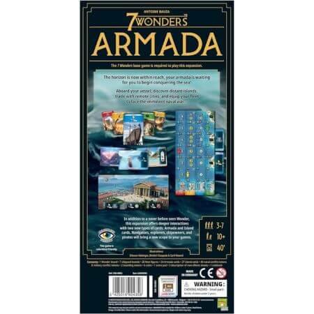 7 Wonders 2nd Ed: Armada Expansion - ALPYN Toys and Games