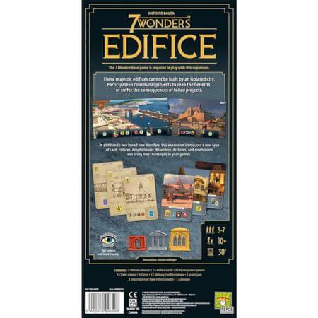 7 Wonders 2nd Ed Edifice Expansion - ALPYN Toys and Games