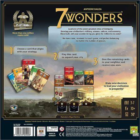 7 Wonders 2nd edition - ALPYN Toys and Games