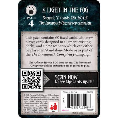 Arkham Horror: A Light in the Fog - Mythos Pack - ALPYN Toys and Games