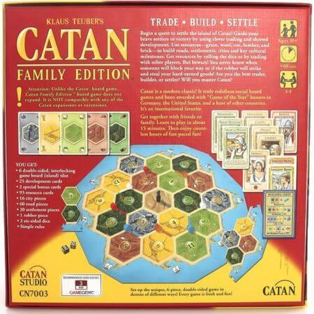 CATAN Family Edition - ALPYN Toys and Games