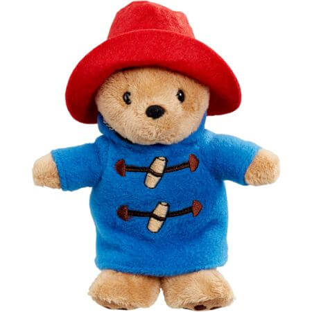 Classic Paddington Bear in Union Jack Bag - ALPYN Toys and Games