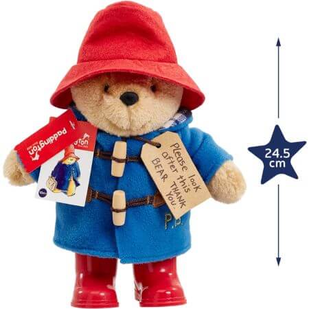 Classic Paddington Bear with Boots - ALPYN Toys and Games