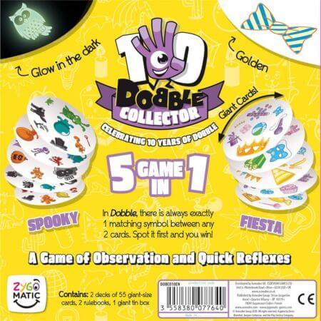 Dobble 10th Anniversary Collector Edition - ALPYN Toys and Games