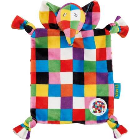 Elmer Comfort Blanket - ALPYN Toys and Games