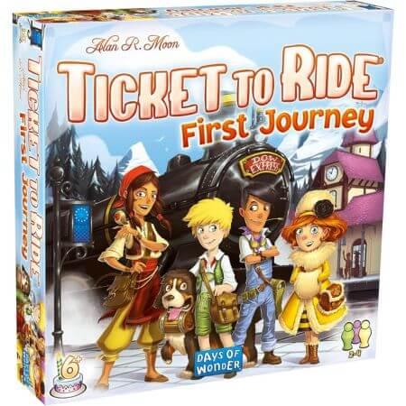 Ticket To Ride: First Journey (Europe) - ALPYN Toys and Games