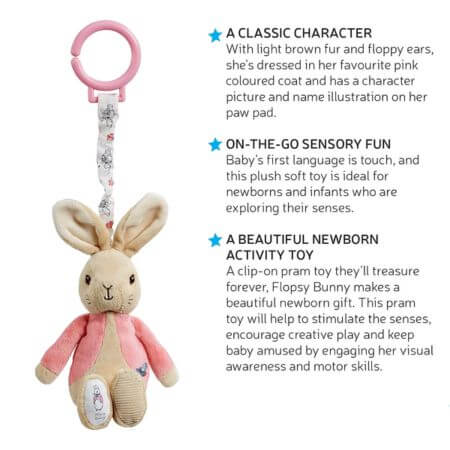 Flopsy Bunny Jiggle Attachable - ALPYN Toys and Games