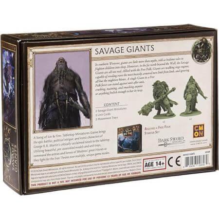 A Song of Ice & Fire - Free Folk Savage Giants - ALPYN Toys and Games