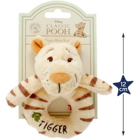 Hundred Acre Wood Tigger Ring Rattle - ALPYN Toys and Games