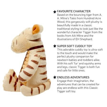 Hundred Acre Wood Tigger Soft Toy - ALPYN Toys and Games