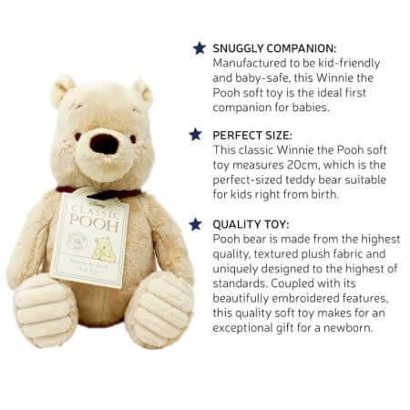 Hundred Acre Wood Winnie the Pooh Soft Toy - ALPYN Toys and Games