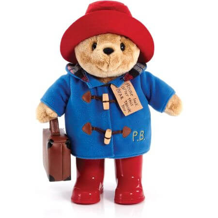 Large Classic Paddington Bear with Boots & Suitcase - ALPYN Toys and Games