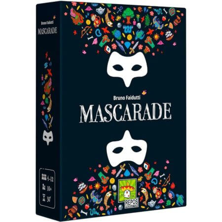 Mascarade | Board Game | Ages 10+ | 4-12 Players - ALPYN Toys and Games