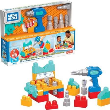 Mega Bloks Lil Building Drill Set - ALPYN Toys and Games