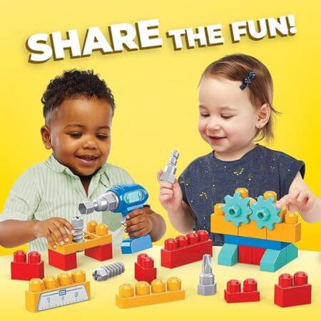 Mega Bloks Lil Building Drill Set - ALPYN Toys and Games