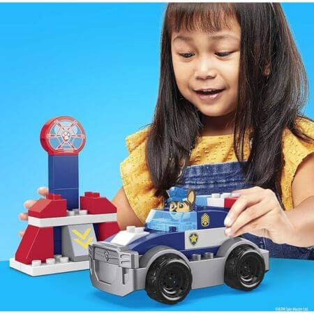 Mega Bloks PAW Patrol Chase's City Police Cruiser - ALPYN Toys and Games