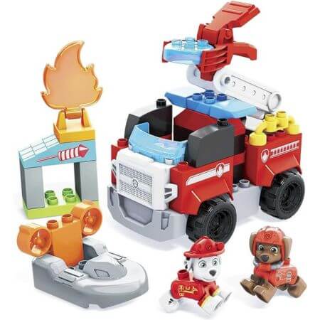 Mega Bloks PAW Patrol Marshall's City Fire Rescue - ALPYN Toys and Games