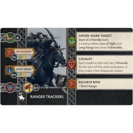 A Song of Ice & Fire - Night's Watch Ranger Trackers - ALPYN Toys and Games