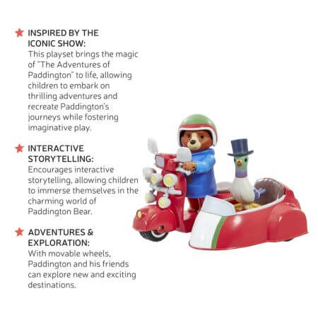 Paddington's Bike and Side Car - ALPYN Toys and Games