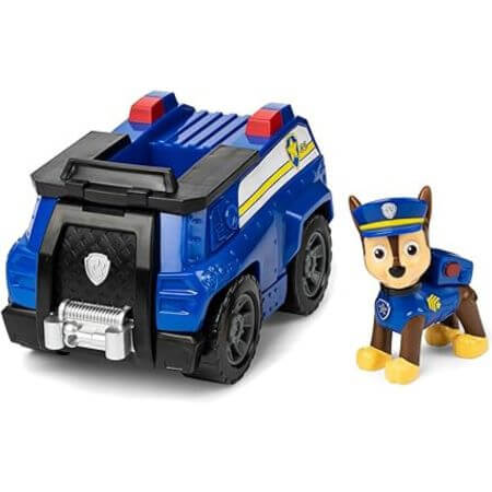 Paw Patrol Basic Vehicle and Figure Chase - ALPYN Toys and Games