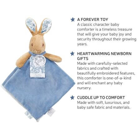 Peter Rabbit Comfort Blanket Signature Collection - ALPYN Toys and Games