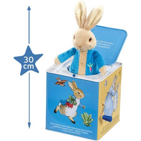 Peter Rabbit Jack In The Box - ALPYN Toys and Games