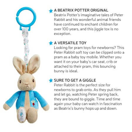 Peter Rabbit Jiggle Attachable - ALPYN Toys and Games