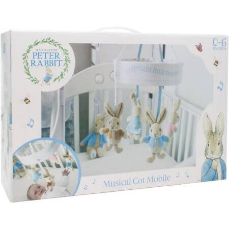 Peter Rabbit Musical Cot Mobile - ALPYN Toys and Games