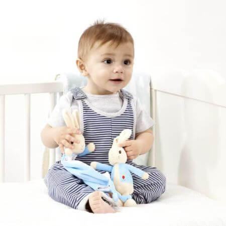 Peter Rabbit Rattle & Comfort Blanket Gift Set - ALPYN Toys and Games