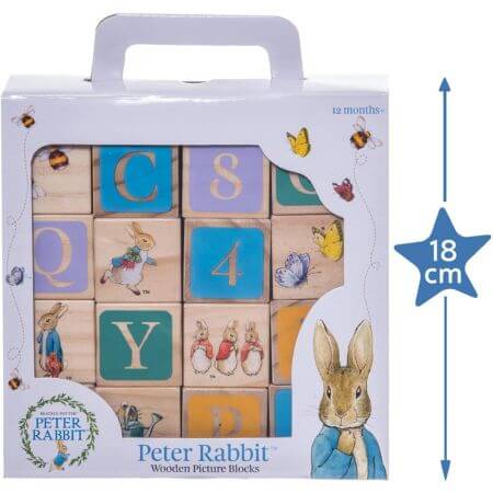 Peter Rabbit Wooden Picture Blocks - ALPYN Toys and Games