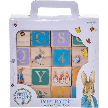 Peter Rabbit Wooden Picture Blocks - ALPYN Toys and Games