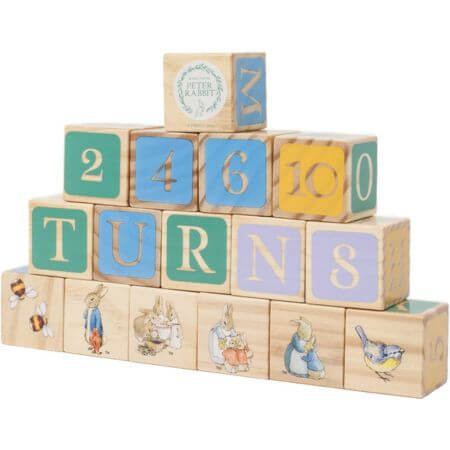 Peter Rabbit Wooden Picture Blocks - ALPYN Toys and Games