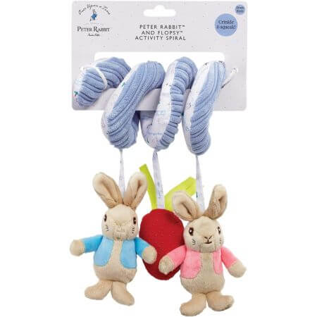 Peter Rabbit & Flopsy Bunny Activity Spiral - ALPYN Toys and Games