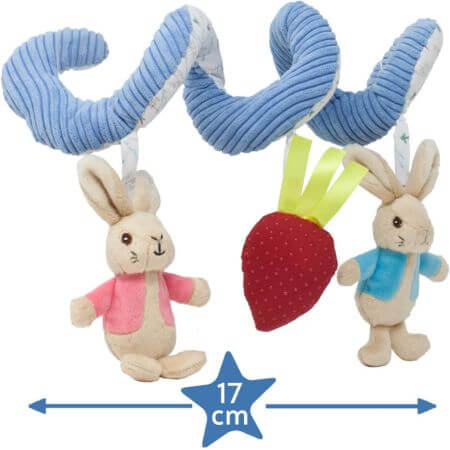 Peter Rabbit & Flopsy Bunny Activity Spiral - ALPYN Toys and Games