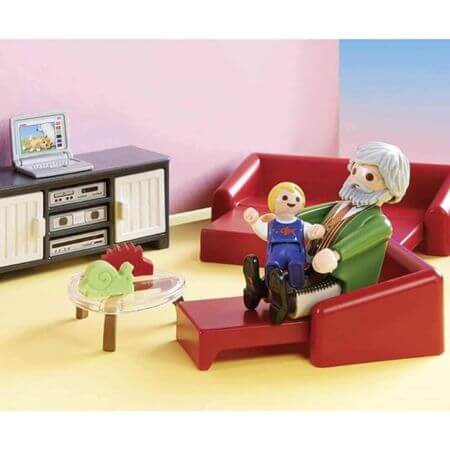 Playmobil Dollhouse Comfortable Living Room - ALPYN Toys and Games