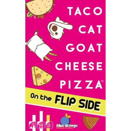 Taco Cat Goat Cheese Pizza On the Flip Side - ALPYN Toys and Games