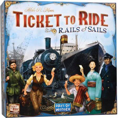 Ticket To Ride: Rails & Sails - ALPYN Toys and Games