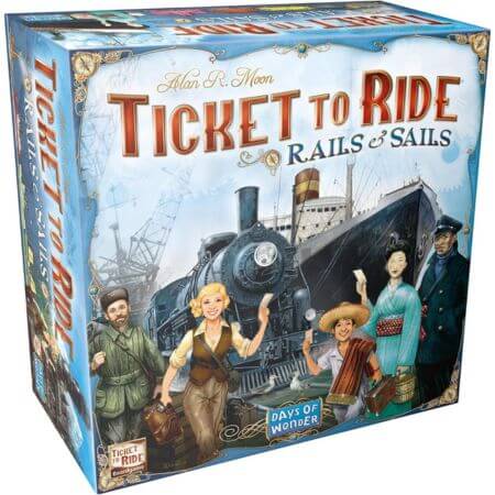 Ticket To Ride: Rails & Sails - ALPYN Toys and Games