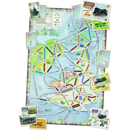 Ticket To Ride: United Kingdom + Pennsylvania - ALPYN Toys and Games