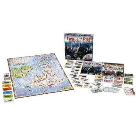 Ticket To Ride: United Kingdom + Pennsylvania - ALPYN Toys and Games