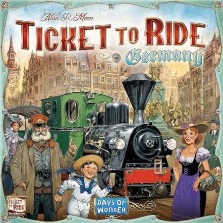 Ticket to Ride Germany Board Game - ALPYN Toys and Games