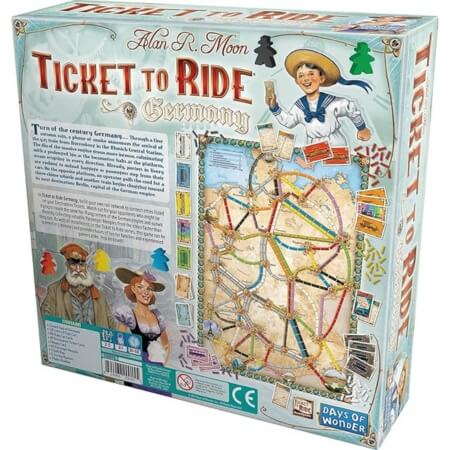 Ticket to Ride Germany Board Game - ALPYN Toys and Games