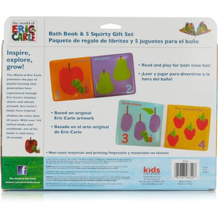 Very Hungry Caterpillar Bath Book & Squirty Gift Set - ALPYN Toys and Games