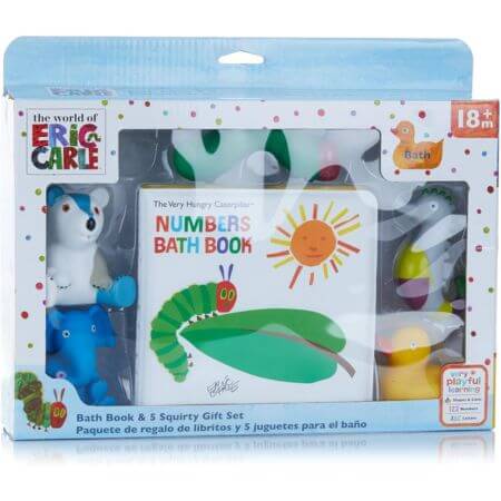 Very Hungry Caterpillar Bath Book & Squirty Gift Set - ALPYN Toys and Games